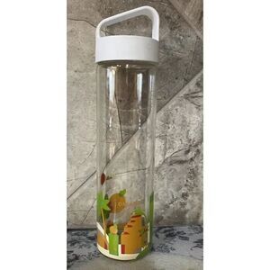 Starbucks Orlando Tall Glass Bottle W Lid You Are Here Collection Tumbler Cold